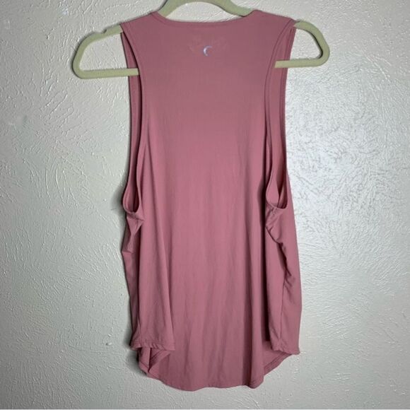 Zyia active poppy premium ribbed tank top mauve pink - Picture 3 of 6